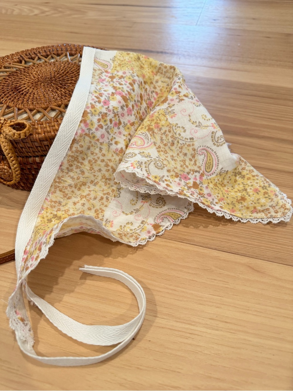 Cottagecore Paisley Hair Scarf
